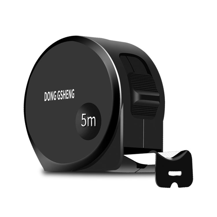 DONG GSHENG Balance utilitaire en acier haute précision pour usage domestique, ruban à mesurer épaissi, modèle : coque noire, givrée blanche 5 m x 19 mm