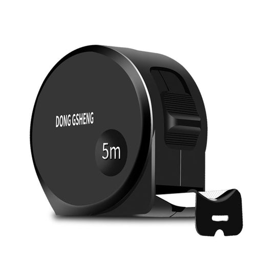 DONG GSHENG Balance utilitaire en acier haute précision pour usage domestique, ruban à mesurer épaissi, modèle : coque noire, givrée blanche 5 m x 19 mm