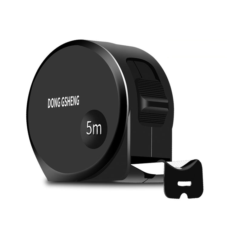 DONG GSHENG Mètre ruban utilitaire en acier haute précision pour usage domestique, modèle : Coque noire dépolie blanche 5 m x 25 mm