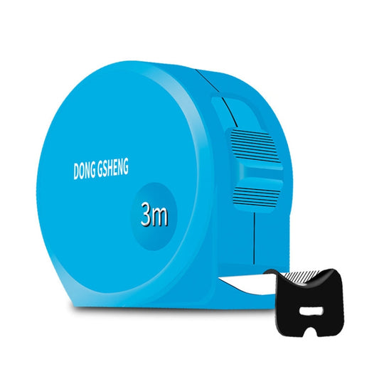 Ruban à mesurer DONG GSHENG de haute précision pour usage domestique, modèle : Coque bleue givrée blanche 3 m x 16 mm