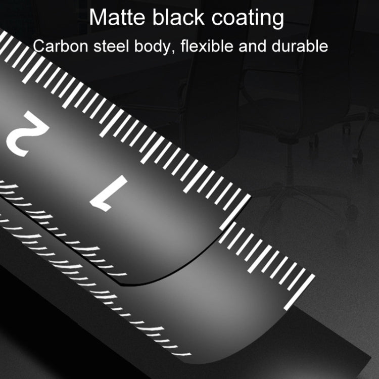 DONG GSHENG High Precision Home Use Steel Utility Scale Thickened Measuring Tape, Model: Black Gold Frosted 5m x 19mm