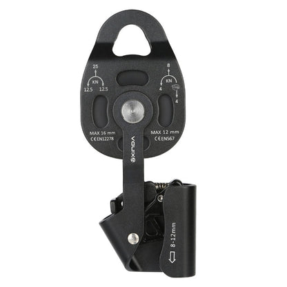 XINDA XD-8620 Palan à poulie pour lever et traîner des objets lourds, treuil de sauvetage (noir)