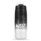 WEST BIKING Bouteille d'eau de vélo 750 ML, portable, pour cyclisme en extérieur, couleur : dégradé noir-gris