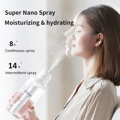 JisuLife JB07 Wireless High Mist Portable Humidifier, No Water Tank, Color: White 2200mAh