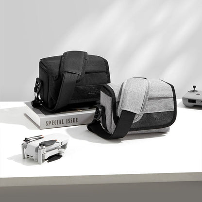 For DJI Mini 4 Pro Baona BN-H016 Portable Waterproof Crossbody Drones Storage Bag(Grey)