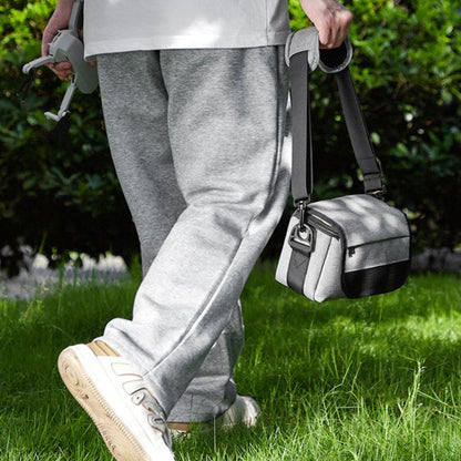 For DJI Mini 4 Pro Baona BN-H016 Portable Waterproof Crossbody Drones Storage Bag(Grey)