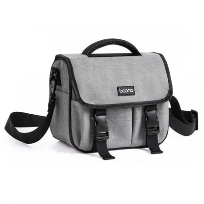Baona BN-H017 Photography SLR / Micro Single Cross-Body Camera Storage Bag, Color: L Gray