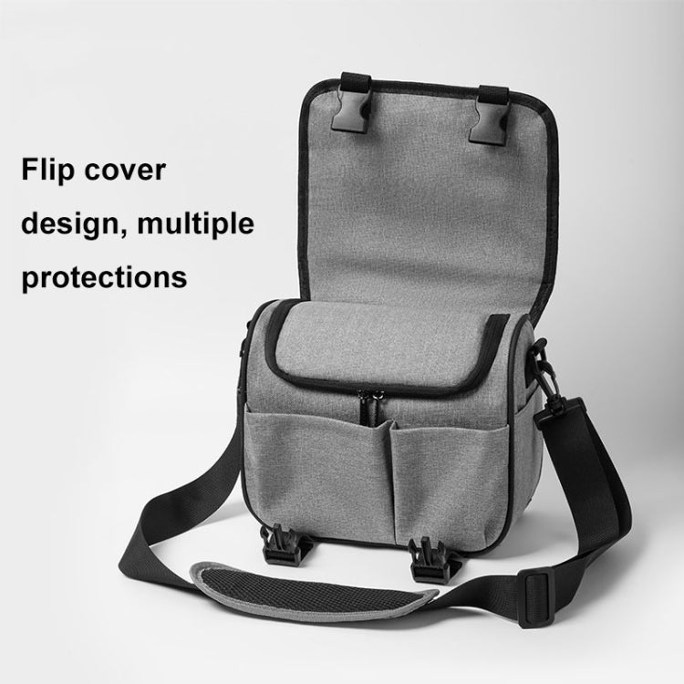 Sac de rangement pour appareil photo reflex/hybride Baona BN-H017, bandoulière, couleur : gris S