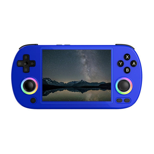 ANBERNIC RG40XXH WIFI Wireless Joystick Pocket Console HDMI Connection TV Online Sparring Game Console 128G(Blue)