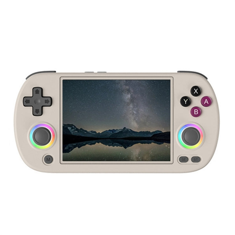 ANBERNIC RG40XXH Console de jeu de poche sans fil WIFI avec joystick, connexion HDMI à la télévision, console de jeu en ligne 256G (gris)