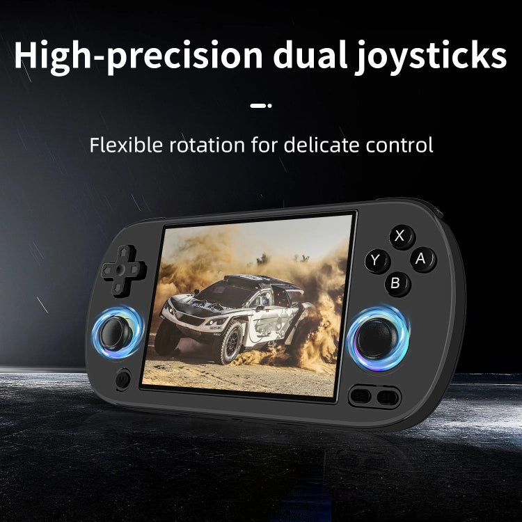 ANBERNIC RG40XXH WIFI Wireless Joystick Pocket Console HDMI Connection TV Online Sparring Game Console 64G(Black)