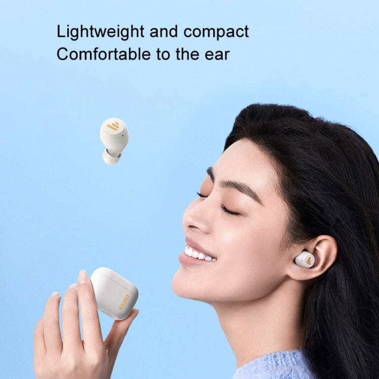Écouteurs intra-auriculaires Bluetooth Edifier XS3, sans fil, réduction de bruit, pour le sport, sans fil, Standard (Gris)