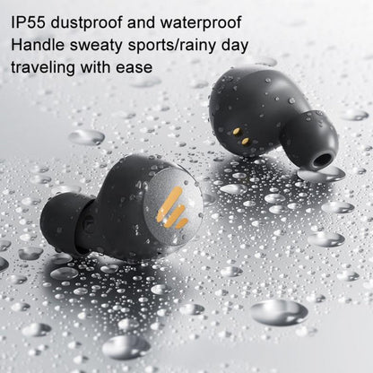 Écouteurs intra-auriculaires Bluetooth Edifier XS3, sans fil, réduction de bruit, pour le sport, sans fil, Standard (Gris)