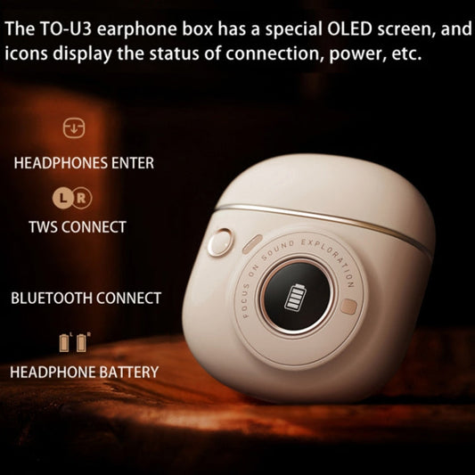 Écouteurs Bluetooth sans fil de sport Edifier TO-U3 Plus avec réduction de bruit (blanc)