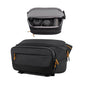 Cwatcun D133 Camera Chest Bag Multi-functional Handheld Slanting Cross Shoulder Camera Casual Bag, Color: Medium Black