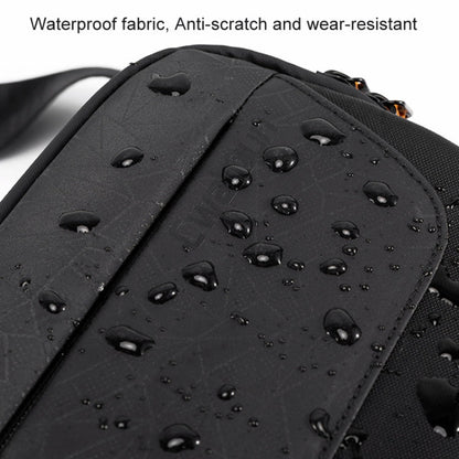 Cwatcun D133 Camera Chest Bag Multi-functional Handheld Slanting Cross Shoulder Camera Casual Bag, Color: Medium Black