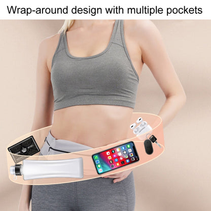 Petit sac de ceinture de sport OUDU unisexe pour téléphone portable (noir)