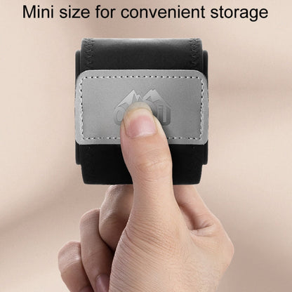 Petit sac de ceinture de sport OUDU unisexe pour téléphone portable (noir)