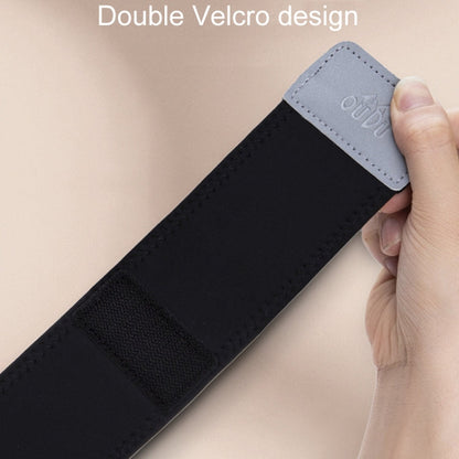 Petit sac de ceinture de sport OUDU unisexe pour téléphone portable (noir)
