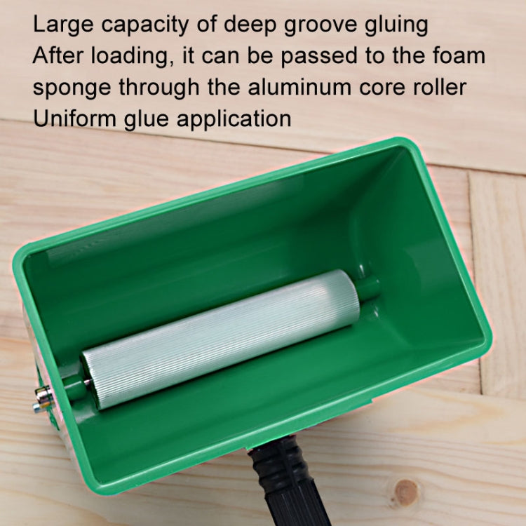 MYTEC Manual Glue Applicator Roller Type Gluer Small Manual Gluing Machine, Style: 6 inch Adjustable