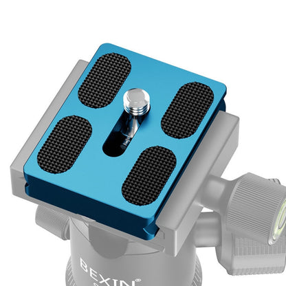 BEXIN PU-60D For Arca Type SLR Camera PU Quick Release Plate Aluminum Alloy CNC Ball Head Quick Release Plate