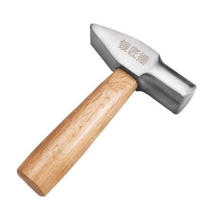 MYTEC Large Silversmith Hammer Tool Short Handled Small Hammer Handmade Round Head Duckbill Hammer