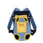 DONO Pet Four-legged Bag Outdoor Carrying Bag Breathable Backpack, Size: XXL(Blue Yellow)