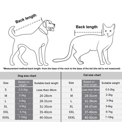 DONO Pet Four-legged Bag Outdoor Carrying Bag Breathable Backpack, Size: L(Red White)