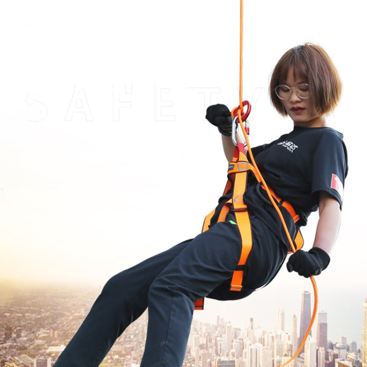 XINDA XD-Q9732 Descendeur en forme de 9 pour l'alpinisme et l'escalade (Rouge)
