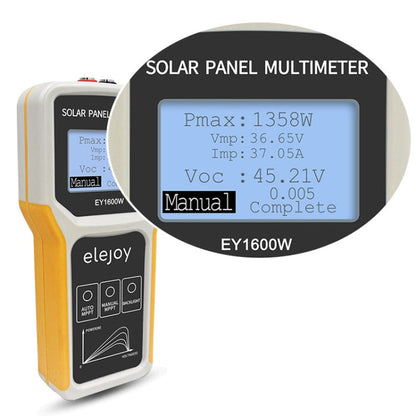 elejoy 1600W MPPT Solar Photovoltaic Panel Multimeter(EY1600W)
