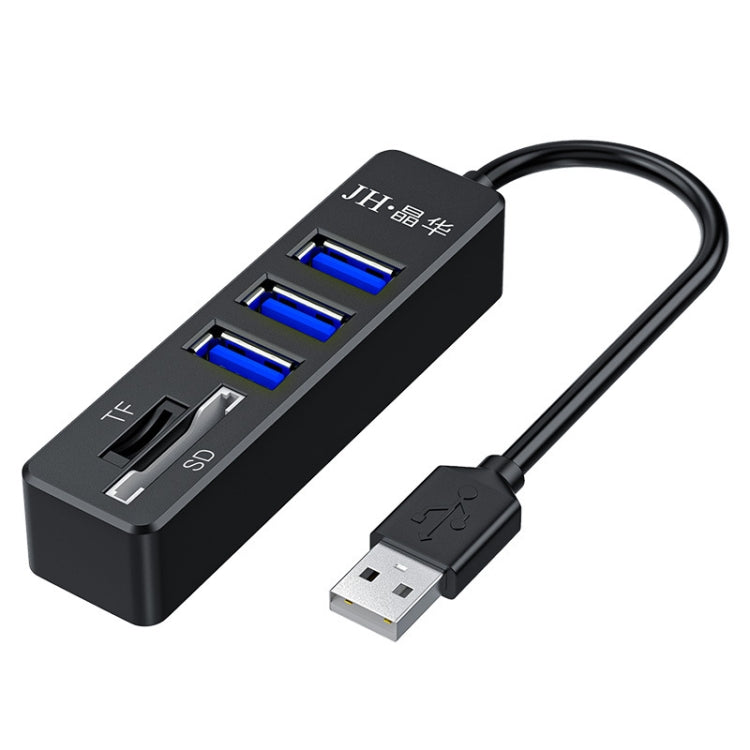 JINGHUA Z30 5-In-1 Docking Station Laptop USB2.0 Hub(Black)
