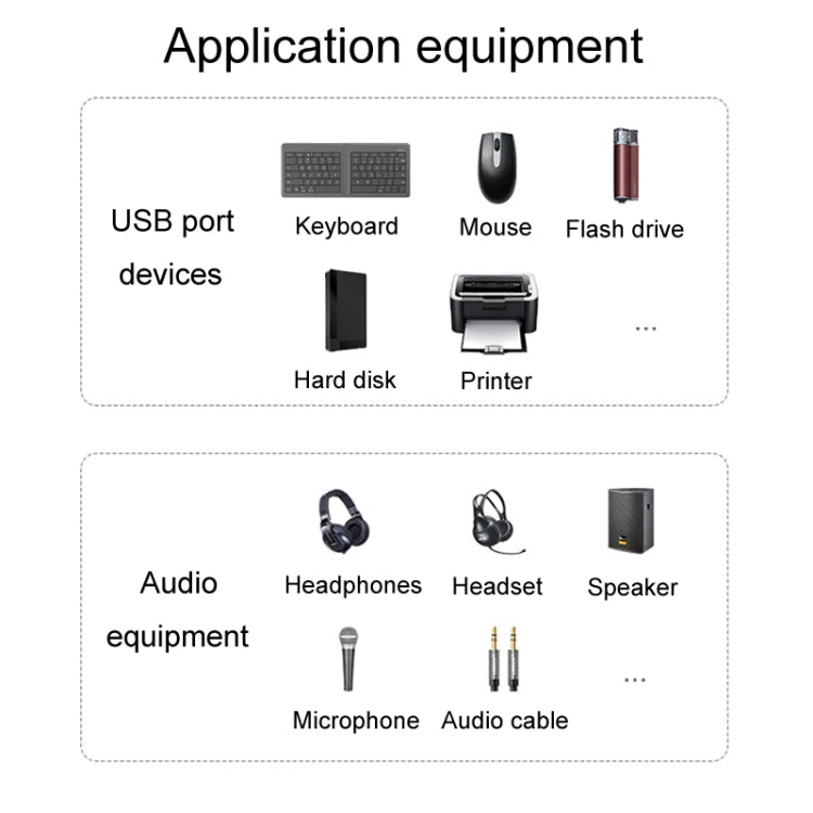 JINGHUA N800 Drive Free Sound Card Computer To Docking Station With Audio Interface, Interface: Type-C