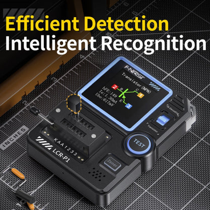 FNIRSI LCR-P1 Transistor Tester Multifunctional Electronic Component Inspection Tool(Black)