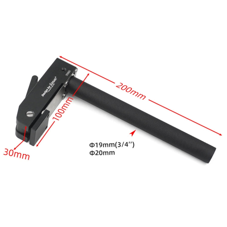 For 20mm Hole Ganwei Woodworking Desktop Quick Acting Hold Down Clamp Desktop Fast Fixed Clip(175mm Handle)