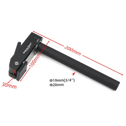 For 20mm Hole Ganwei Woodworking Desktop Quick Acting Hold Down Clamp Desktop Fast Fixed Clip(175mm Handle)