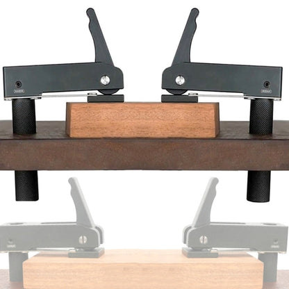For 20mm Hole Ganwei Woodworking Desktop Quick Acting Hold Down Clamp Desktop Fast Fixed Clip(175mm Handle)
