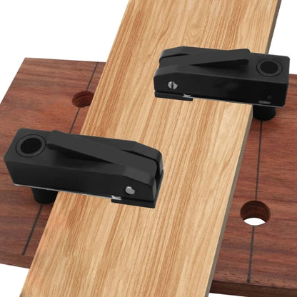 For 20mm Hole Ganwei Woodworking Desktop Quick Acting Hold Down Clamp Desktop Fast Fixed Clip(175mm Handle)