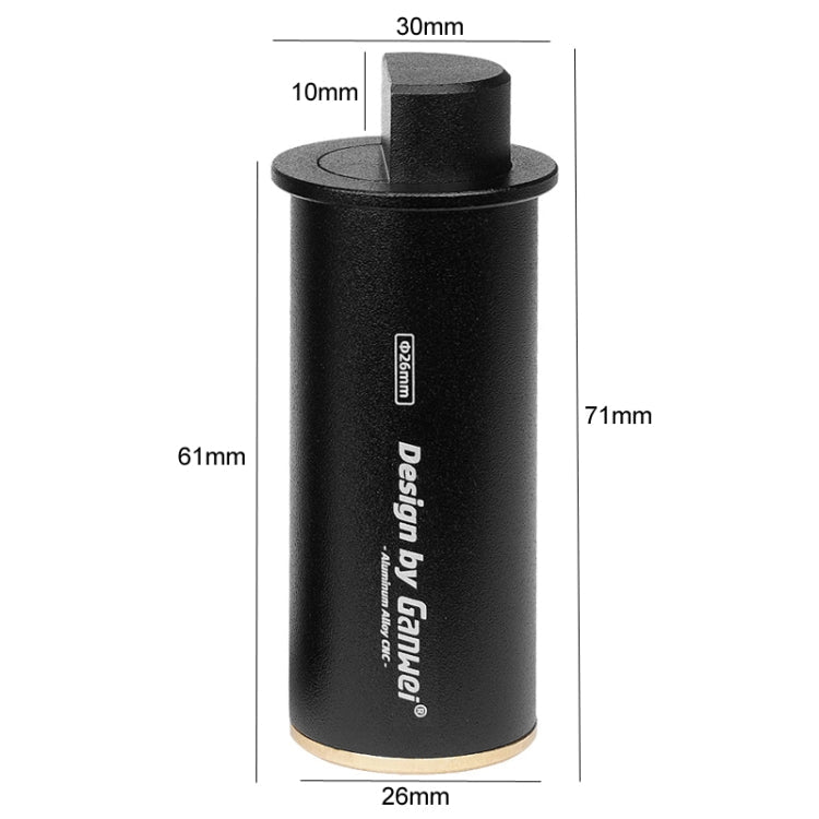 Ganwei MG0-001-0044 Bloc d'arrêt de rabotage pour établi, bloqueur de déflexion pour table escamotable, butée fixe rapide pour établi de menuiserie