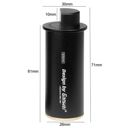 Ganwei MG0-001-0044 Bloc d'arrêt de rabotage pour établi, bloqueur de déflexion pour table escamotable, butée fixe rapide pour établi de menuiserie