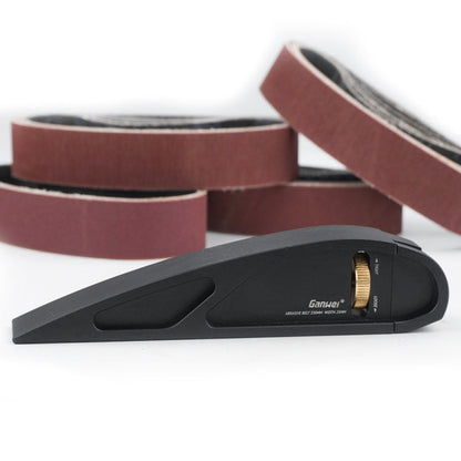 Ganwei Sandpaper Holder Adjustable Manual Curve Grinding Polishing Belt Sander Sandboard Woodworking Tool With 1pc 320 Grit Sanding Belt