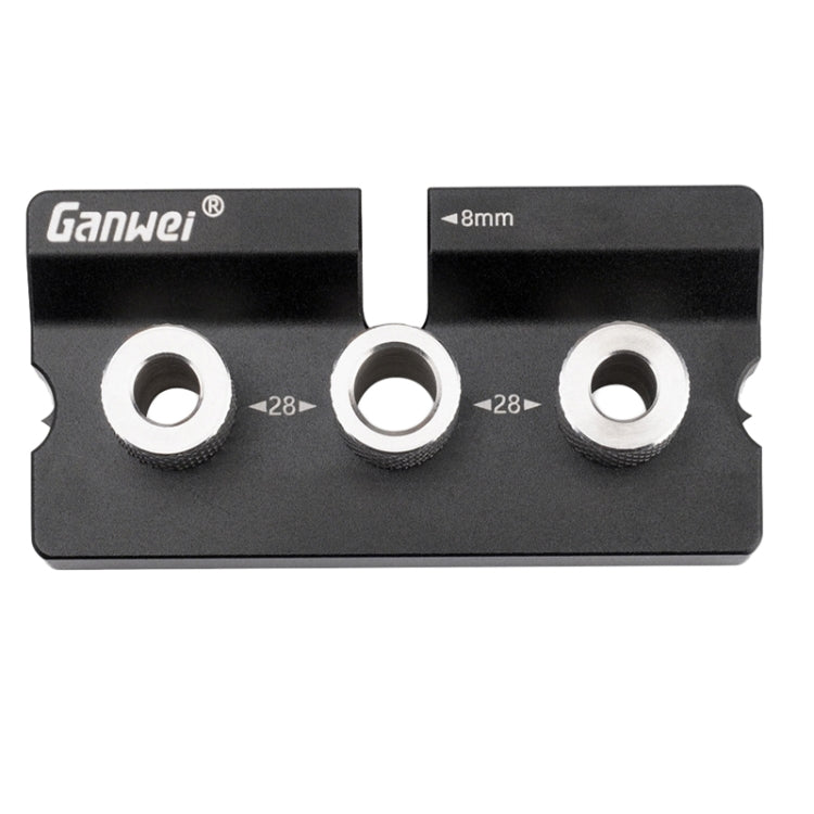 Ganwei MG0-001-0020 3 In 1 Punch Locator Woodworking Positioning Fixture Drilling Wood Doweling Jig