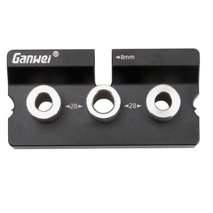Ganwei MG0-001-0020 3 In 1 Punch Locator Woodworking Positioning Fixture Drilling Wood Doweling Jig