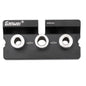 Ganwei MG0-001-0020 3 In 1 Punch Locator Woodworking Positioning Fixture Drilling Wood Doweling Jig