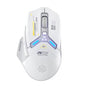 Inphic IN9 Tri-mode Wireless Bluetooth Gaming Office Computer Mouse(White Silent Edition)