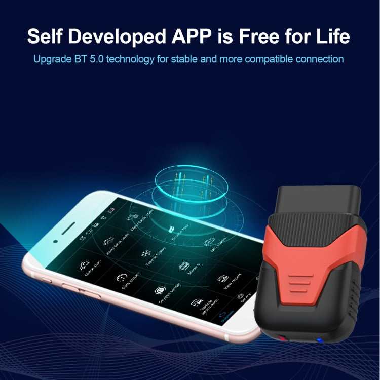 HUMZOR OBD2 Bluetooth 5.2 Outil de Diagnostic Automobile