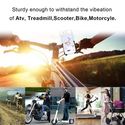 Support de Téléphone pour Vélo PROMEND SJJ-297B, Support de Guidon Universel en Alliage d'Aluminium pour Vélo Électrique