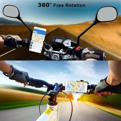 Support de Téléphone pour Vélo PROMEND SJJ-297B, Support de Guidon Universel en Alliage d'Aluminium pour Vélo Électrique