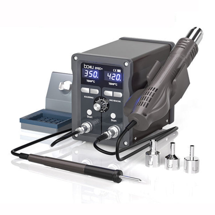 BAKU BA-898D+ T12 Solder Station Adjustable Temperature Electric Digital Soldering Iron For Phone Repair EU Plug 220V