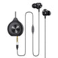 Écouteurs de jeu filaires Bluedio LI PRO pour téléphone portable avec carte son 7.1 et prise jack 3,5 mm (noir)