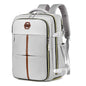 WEIXIER B717 Large Capacity Travel Shoulder Bag Simple Students Universal Schoolbag(Gray)